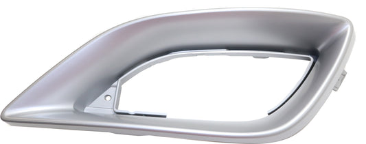 Front, Driver Side Fog Light Trim, Primed