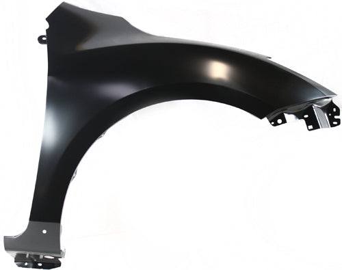 Front, Passenger Side Fender, Without Turn Signal Light Hole, Without Stone Guard Provision, Hatchback, CAPA CERTIFIED