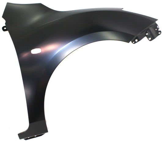 Front, Passenger Side Fender, With Turn Signal Light Hole, Hatchback (With Stone Guard Provision)/Sedan