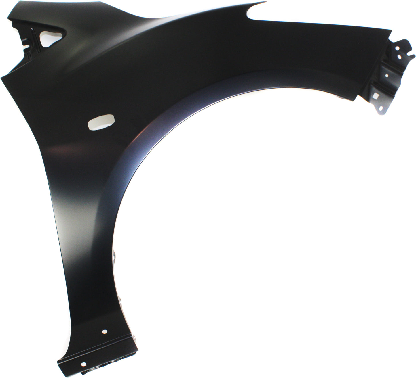Front, Passenger Side Fender, With Rocker Molding Holes