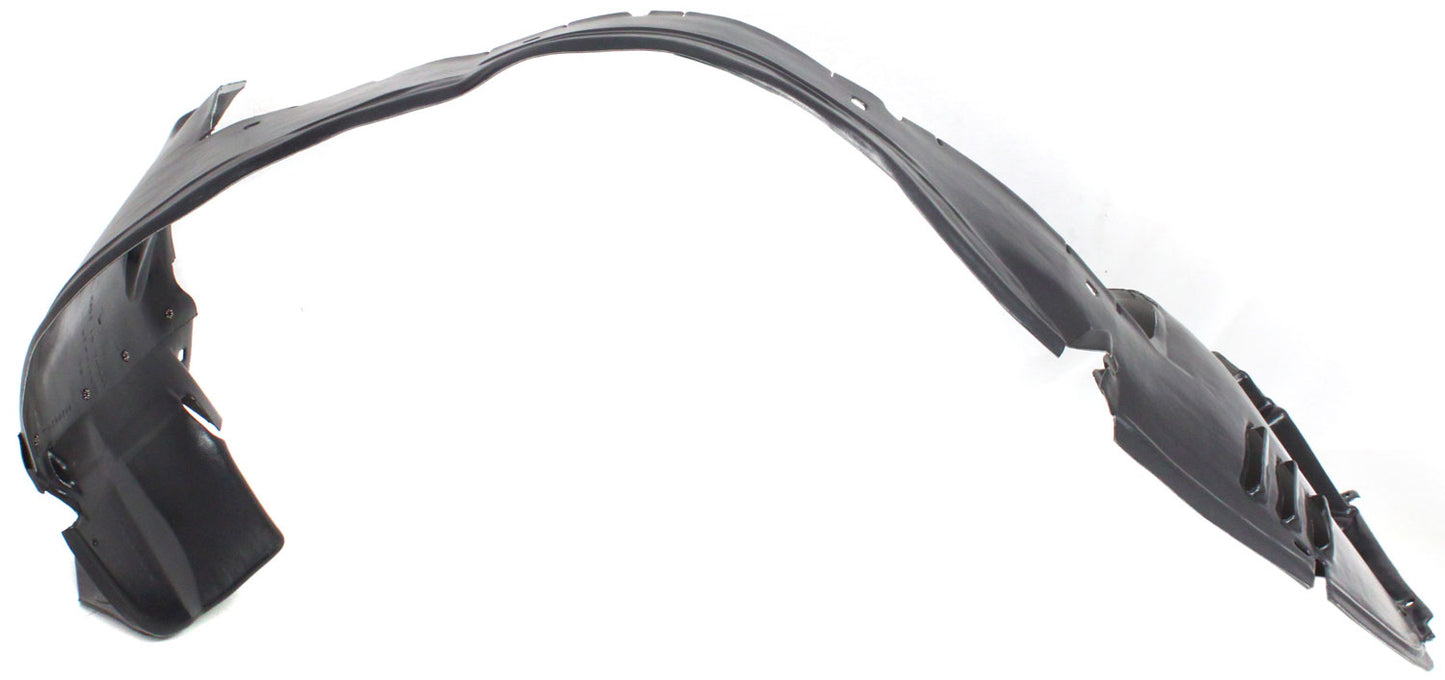 Front, Passenger Side, Rear Section Fender Liner, Base Model, Convertible, With Sport Package