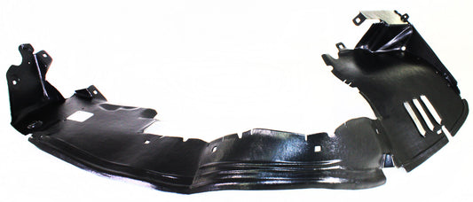 Front, Passenger Side, Rear Section Fender Liner, Base Model, Coupe, With Sport Package