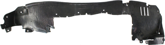 Front, Driver Side, Rear Section Fender Liner, Base Model, Coupe, Without Sport Package