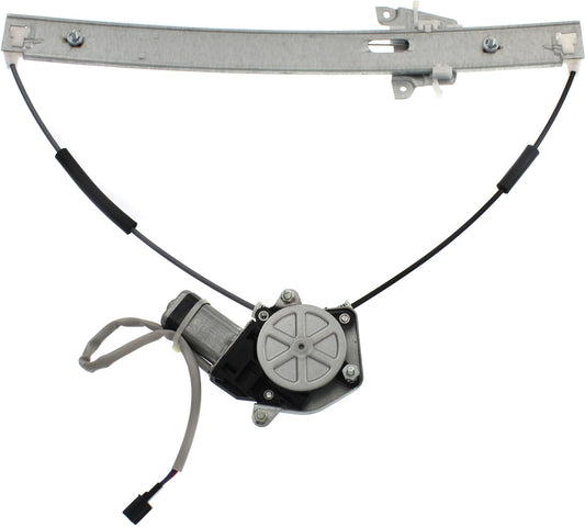 Front, Passenger Side Power Window Regulator, With Motor
