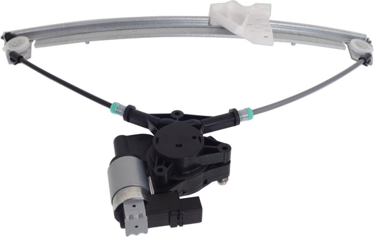 Front, Passenger Side Power Window Regulator, With Motor