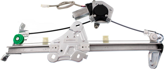 Front, Passenger Side Power Window Regulator, With Motor