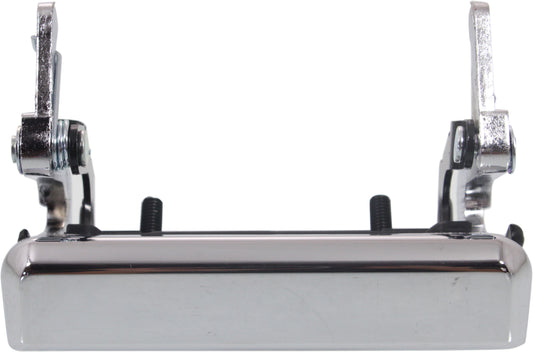 Tailgate Handle, Chrome Metal Without Camera Hole Without Key Hole