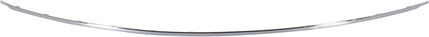 Rear, Center Bumper Trim, Chrome, Center Impact Strip