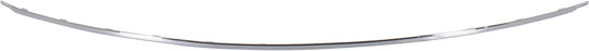 Rear, Center Bumper Trim, Chrome, Center Impact Strip