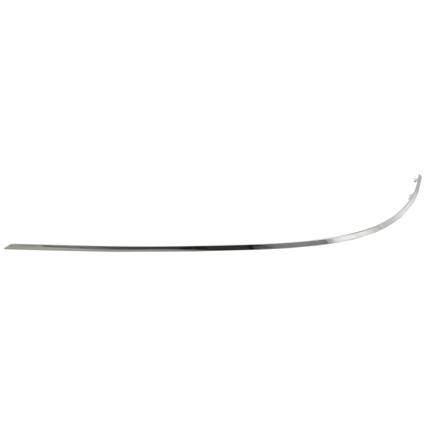 Rear, Driver Side, Outer Bumper Trim, Chrome, Side Impact Strip