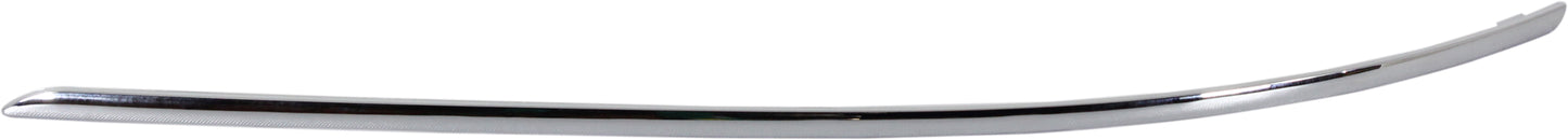 Rear, Driver Side, Outer Bumper Trim, Primed, Side Impact Strip