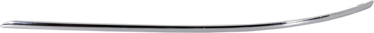 Rear, Driver Side, Outer Bumper Trim, Primed, Side Impact Strip