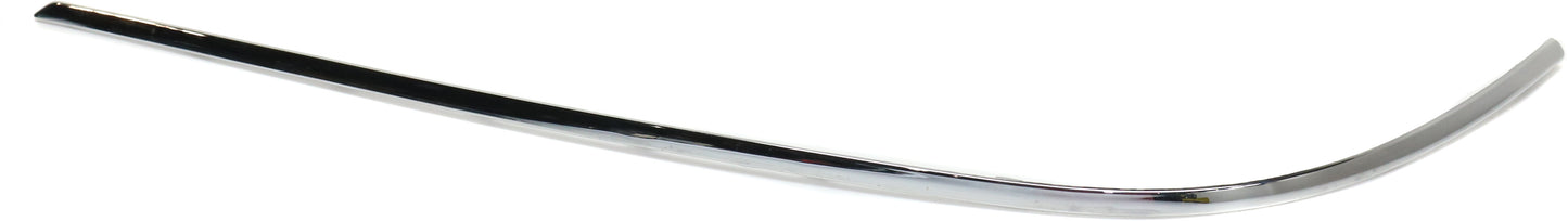 Накладка на внешний бампер сзади, со стороны водителя, хромированная, универсал