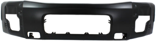 Front Bumper, Painted Black, Without Mounting Brackets