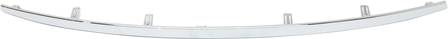 Front, Driver or Passenger Side, Lower Bumper Trim, Chrome