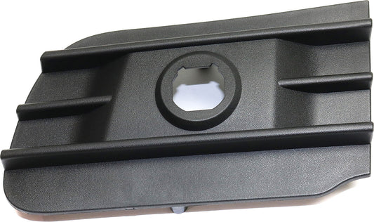 Накладка на передний бампер со стороны пассажира, текстурированная черная