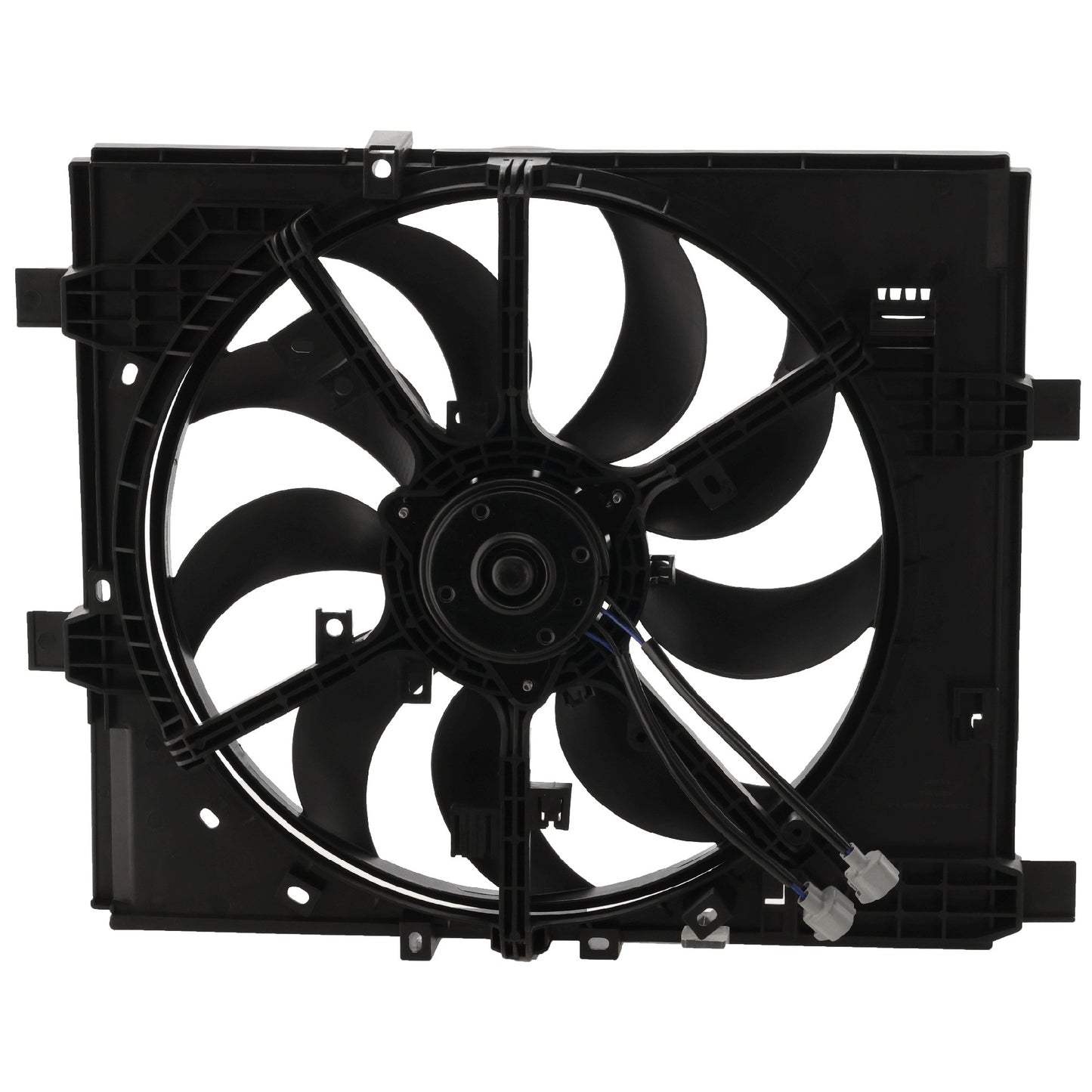 Radiator Fan - Fan Blade, Motor and Shroud, 4 Cyl., 1.6L Engine