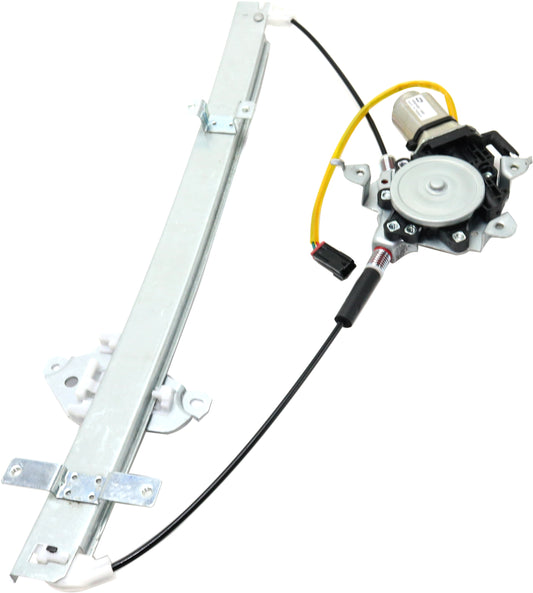Front, Driver Side Window Regulator, Power, 2-Pin Plug