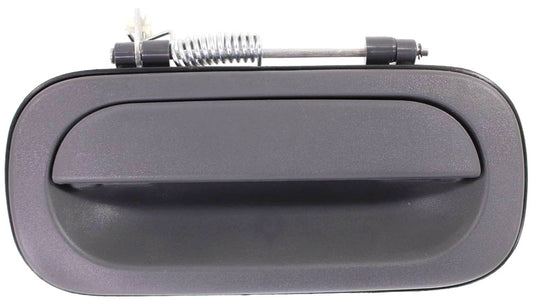 Tailgate Handle, Textured Gray Plastic Without Camera Hole Without Key Hole