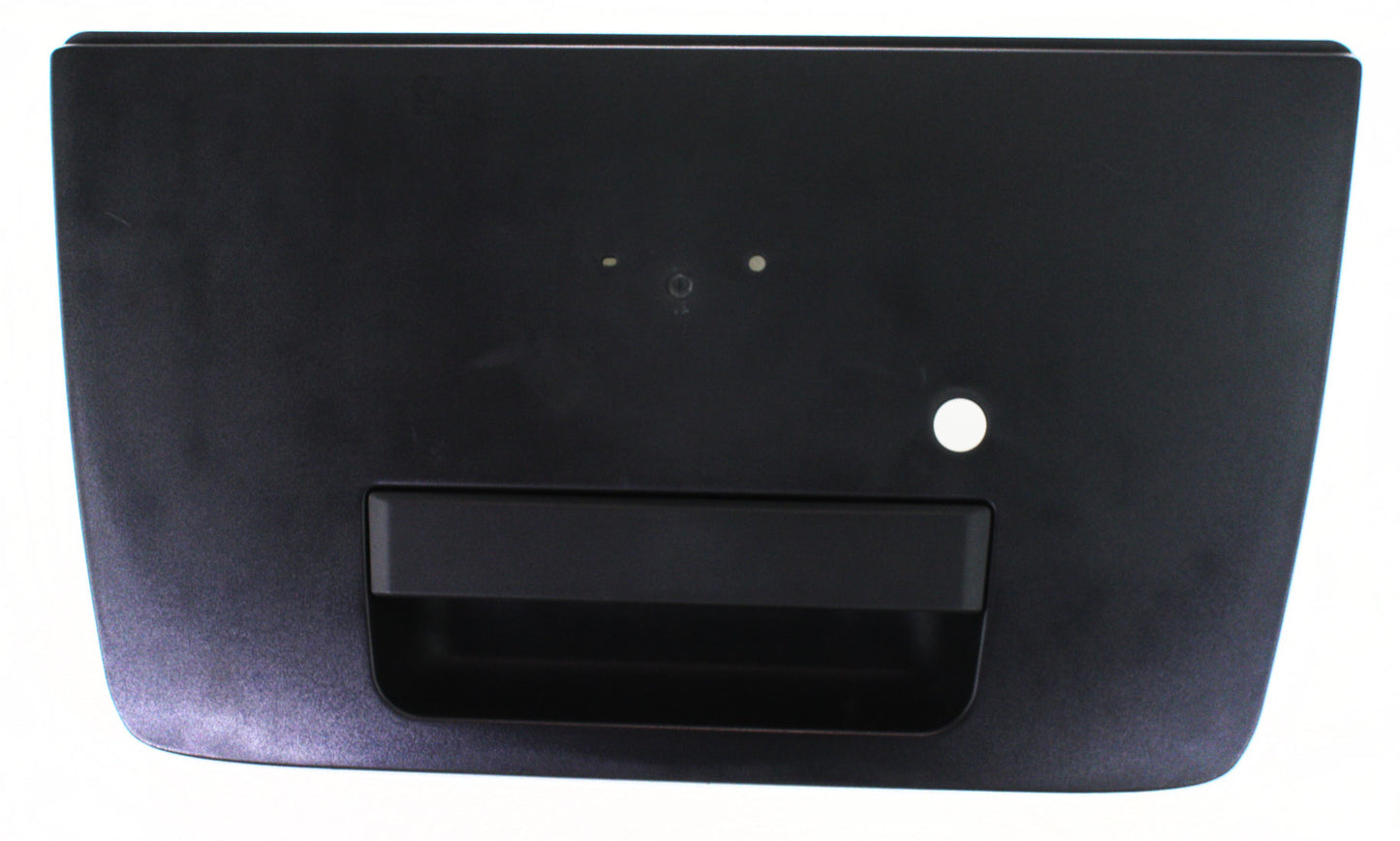 Tailgate Handle, Textured Black, Plastic, Does Not Include Mounting Hardware, with Emblem Provision, 8 Cyl., 5.6L Engine