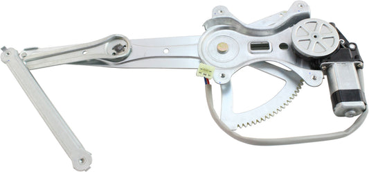 Front, Passenger Side Power Window Regulator, With Motor