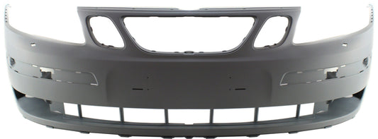 Front Primed Bumper Cover, With Headlight Washer Holes