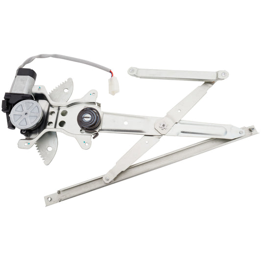 Front, Passenger Side Window Regulator, Power, Base Model