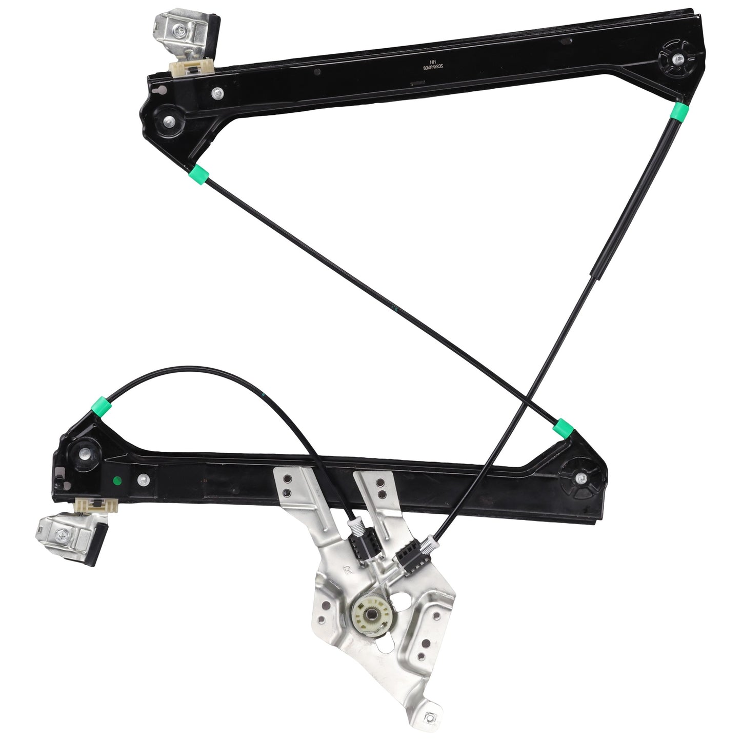 Front, Driver Side Window Regulator, Power, With One Touch Feature