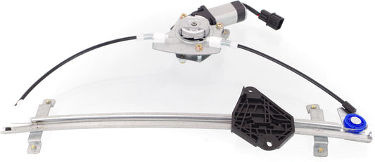 Front, Driver Side Power Window Regulator, With Motor