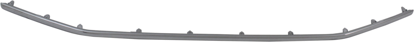Front, Driver or Passenger Side Bumper Trim, Chrome