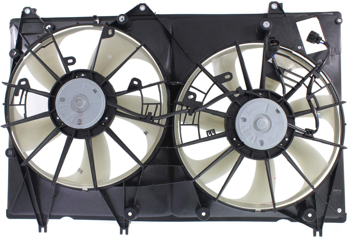 Radiator Fan - Fan Blade, Motor and Shroud, 6 Cyl., 3.5L Engine