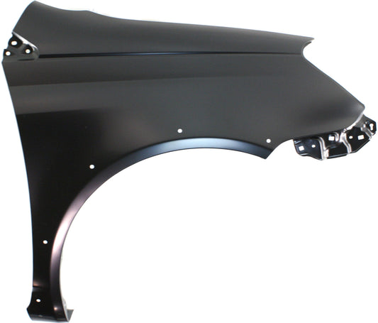 Front, Passenger Side Fender, Base Model, With Wheel Opening Molding Holes