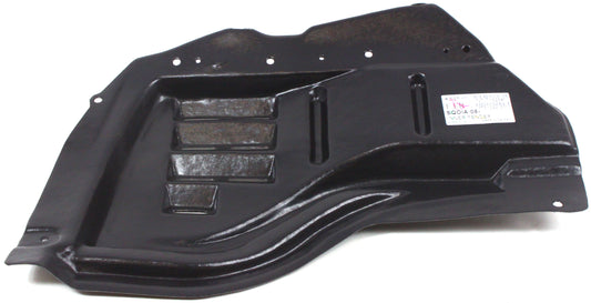 Front, Passenger Side, Front Section Fender Liner