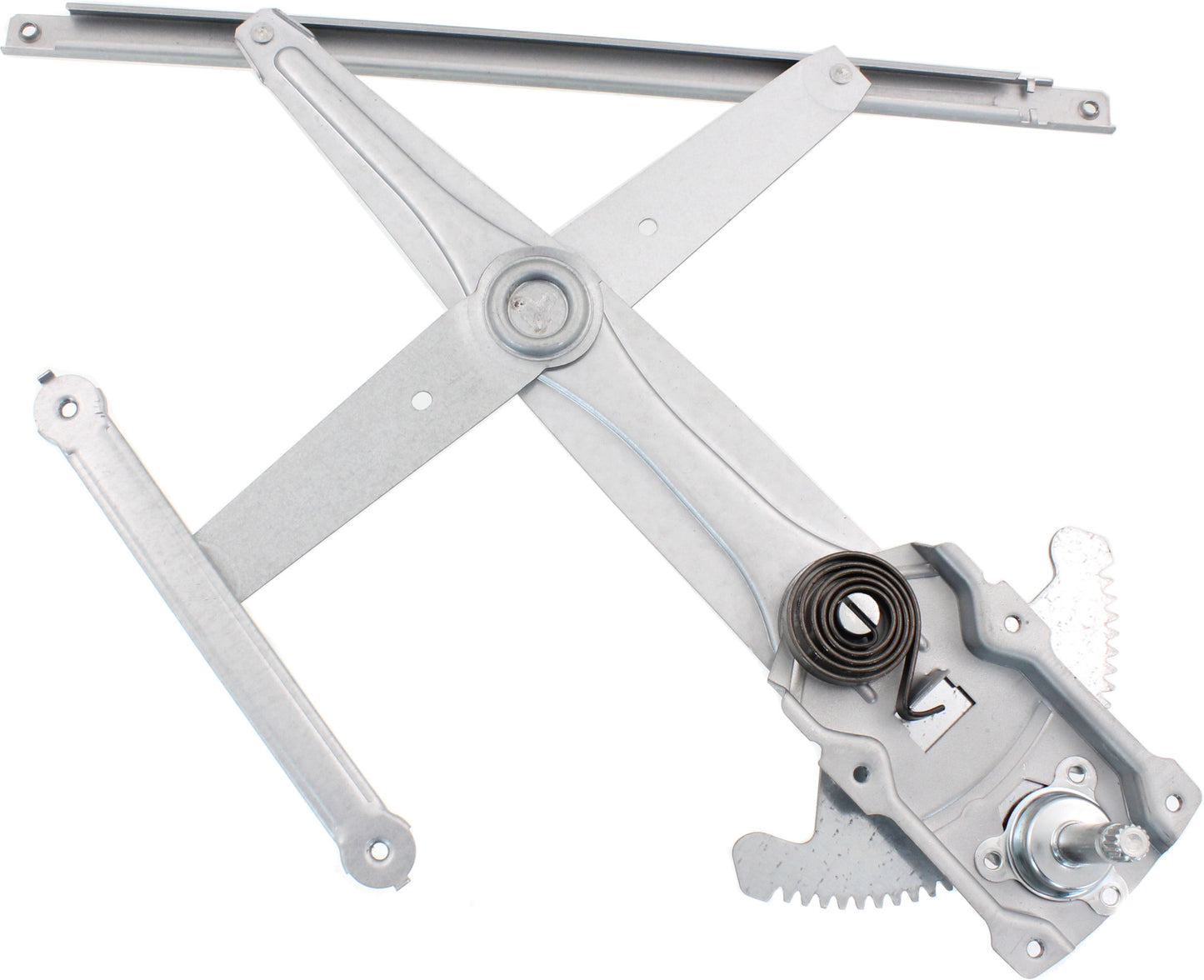 Front, Driver Side Manual Window Regulator, Hand-Crank Type, Hatchback