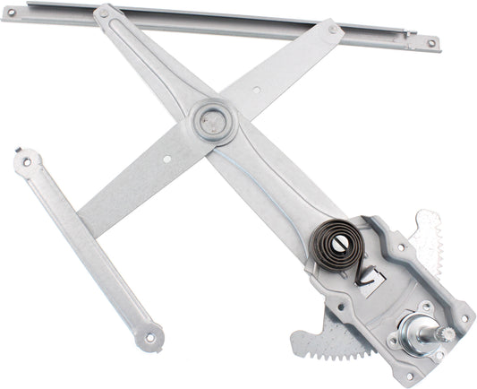 Front, Driver Side Manual Window Regulator, Hand-Crank Type, Hatchback