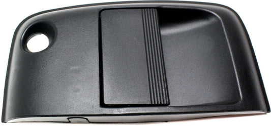 Tailgate Handle, Textured Black Plastic Without Camera Hole With Key Hole