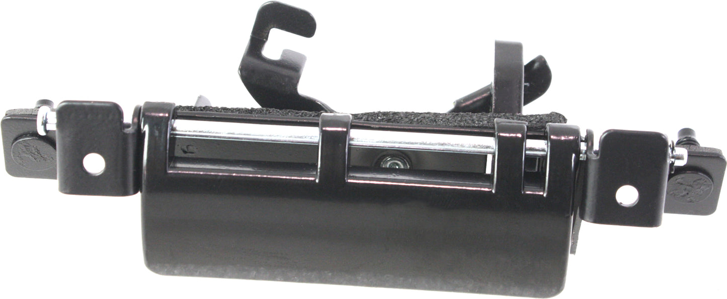 Tailgate Handle, Smooth Black Metal Without Camera Hole Without Key Hole