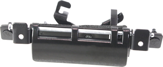 Tailgate Handle, Smooth Black Metal Without Camera Hole Without Key Hole