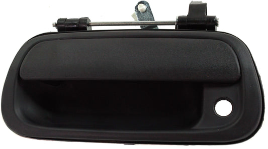 Tailgate Handle, Textured Black Plastic Without Camera Hole With Key Hole