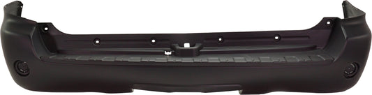 Rear Bumper Cover, Textured, Without Parking Aid Sensor Holes, SR5 Model, CAPA Certified