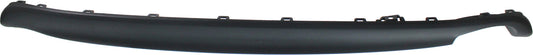 Rear, Center Valance, Spoiler, Textured
