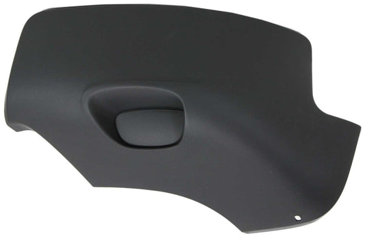 Front, Driver Side Bumper End, Primed Plastic