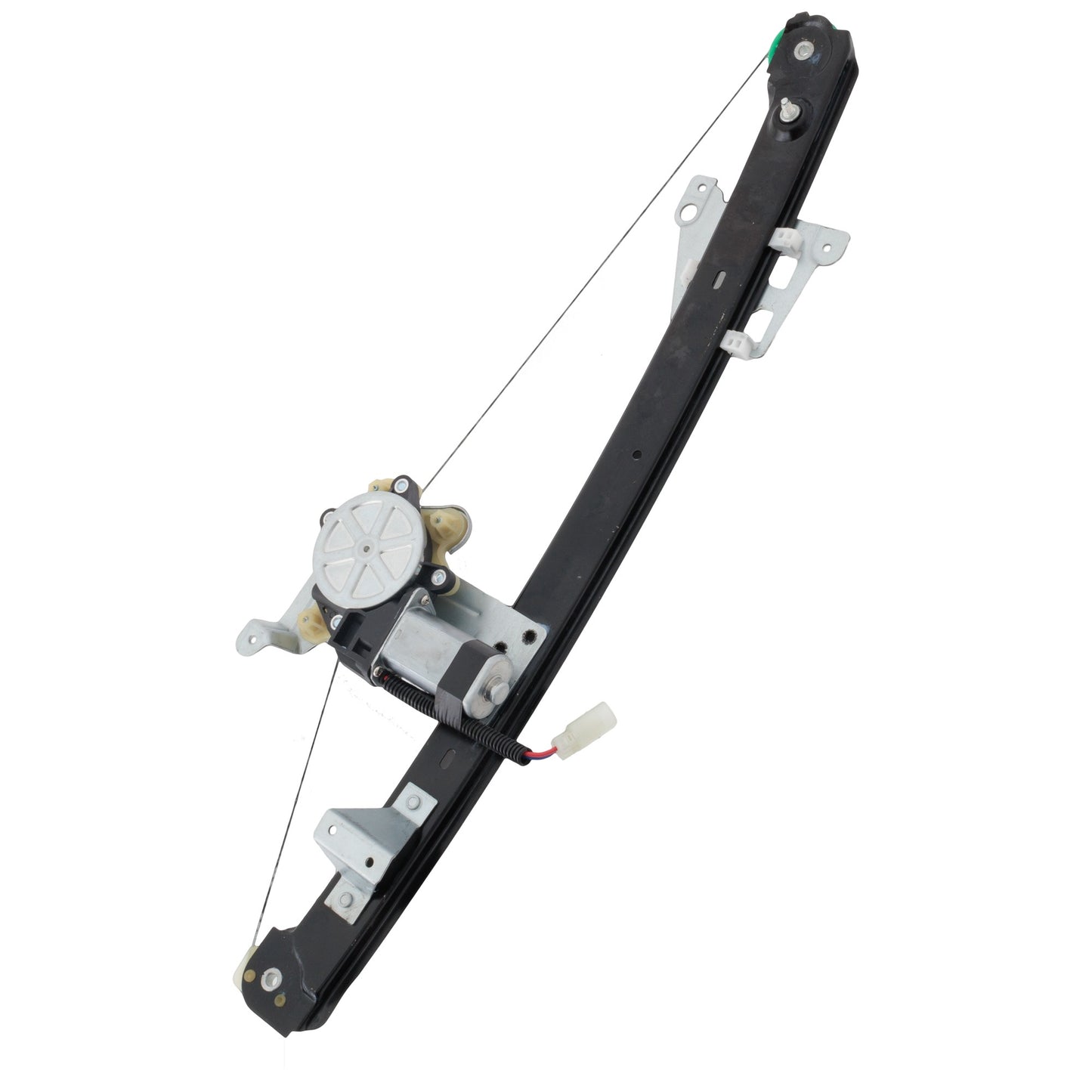 Rear, Driver Side Power Window Regulator, With Motor
