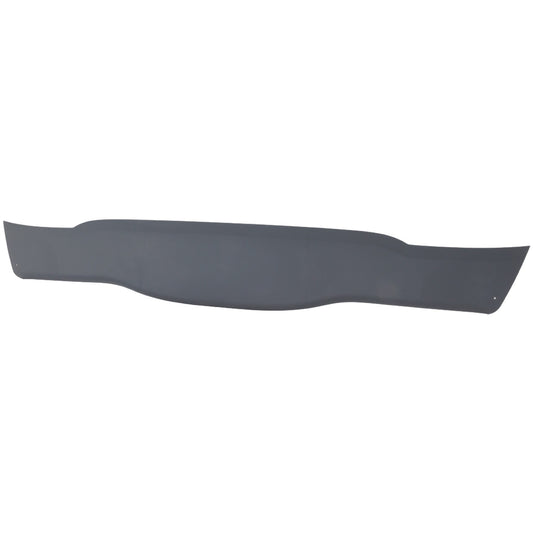 Front, Center Bumper Powdercoated Gray