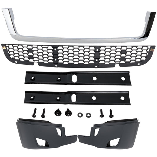 Front Bumper, Powdercoated Gray