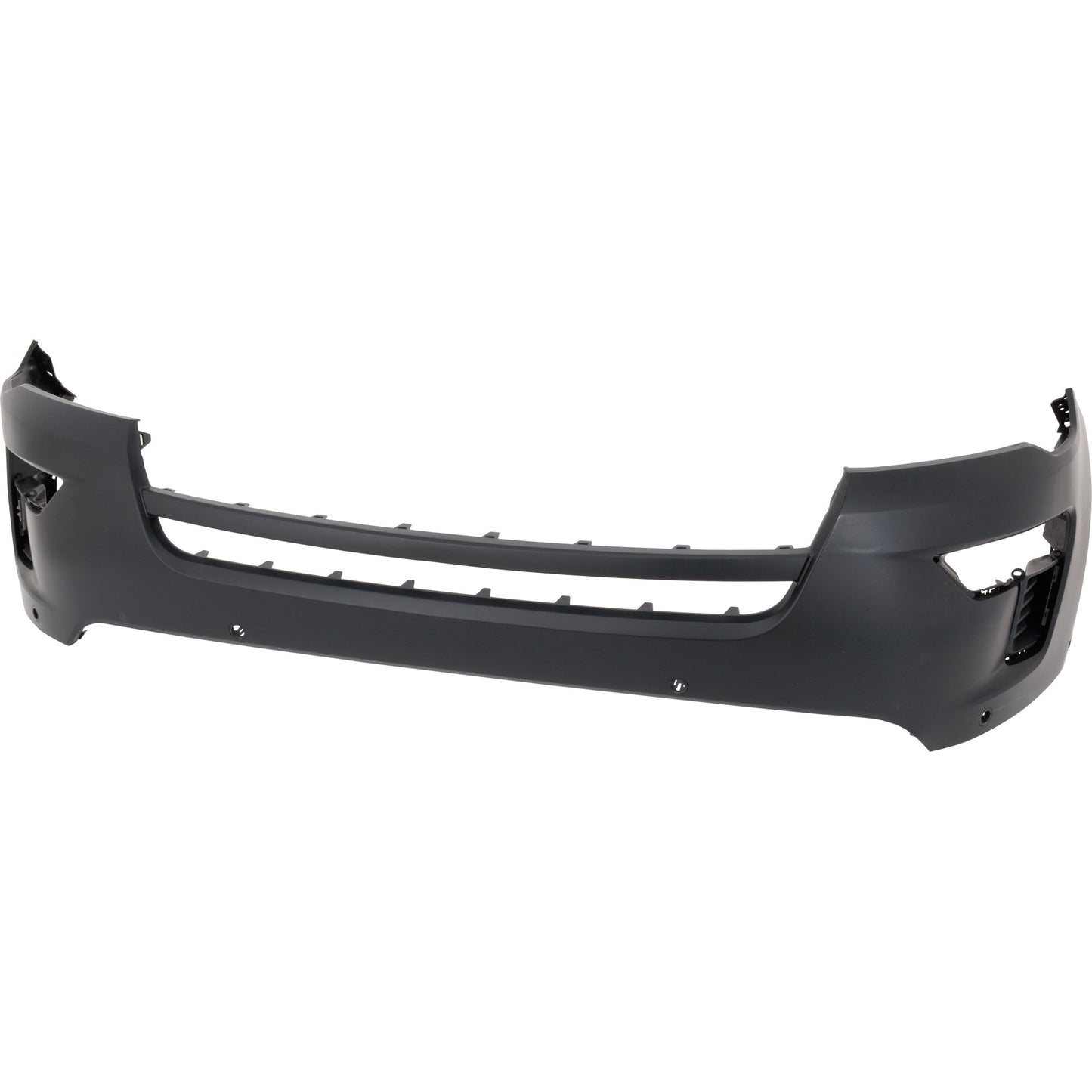 Front, Upper Primed Bumper Cover, For Models With Active Park Assist System, Without Tow Hook Holes, CAPA CERTIFIED