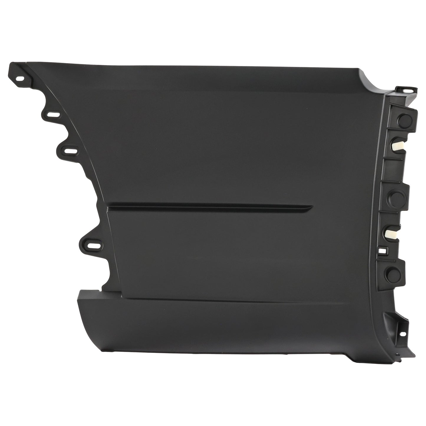 Задний бампер со стороны водителя, текстурированный пластик, сертифицированный CAPA