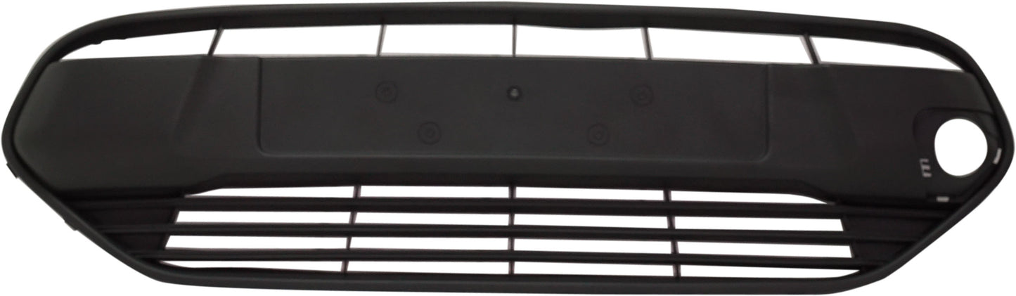 Решетка радиатора переднего верхнего бампера, текстурированная, сертифицирована CAPA