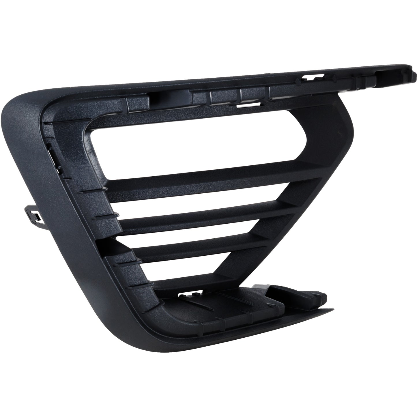 Passenger Side, Outer Bumper Grille, Textured