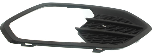 Front, Passenger Side, Outer Bumper Grille, Textured Black